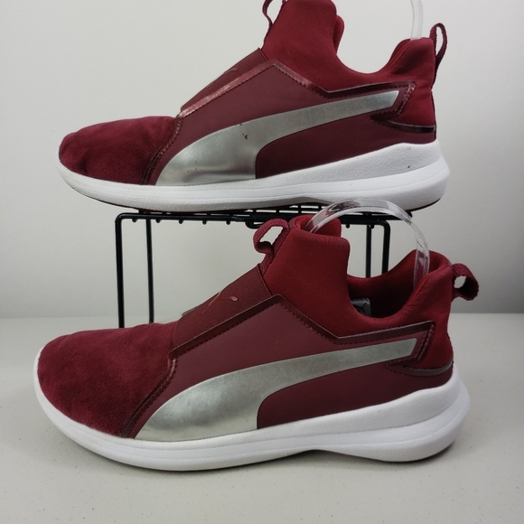 Puma Shoes - PUMA Women's Sneakers size 8 red burgundy